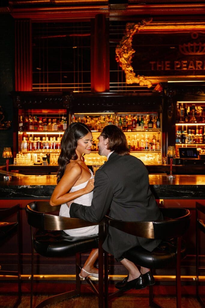 chicago engagement photos at pearl club