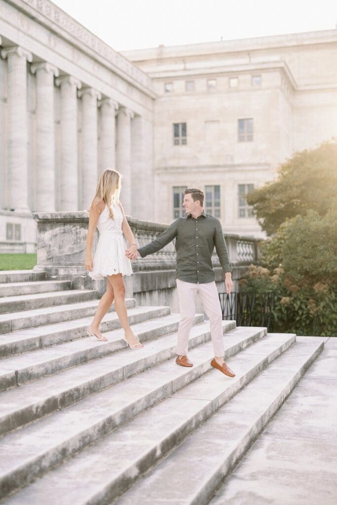 Chicago Engagement Photos at Museum Campus