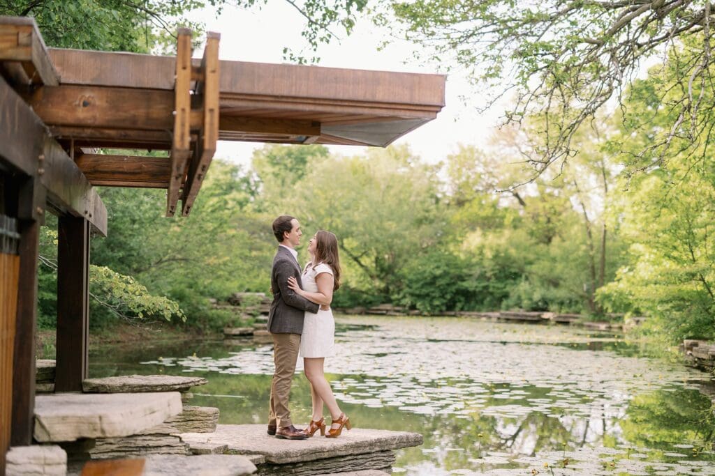 Alfred Caldwell Lily Pond Engagement Session