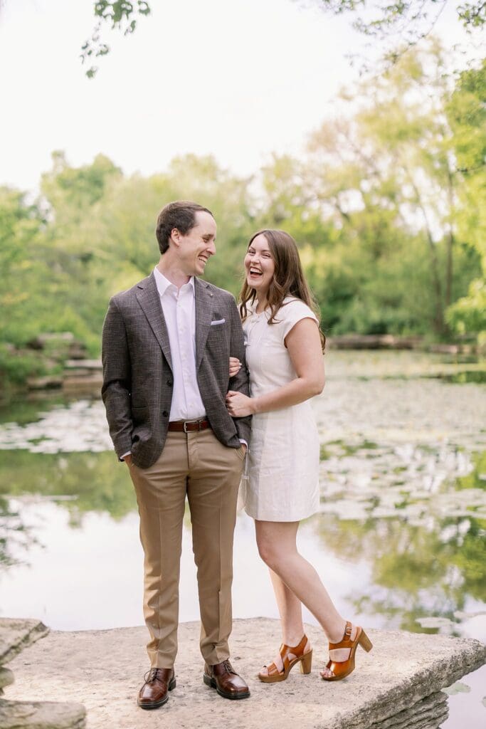 Alfred Caldwell Lily Pond Engagement Session