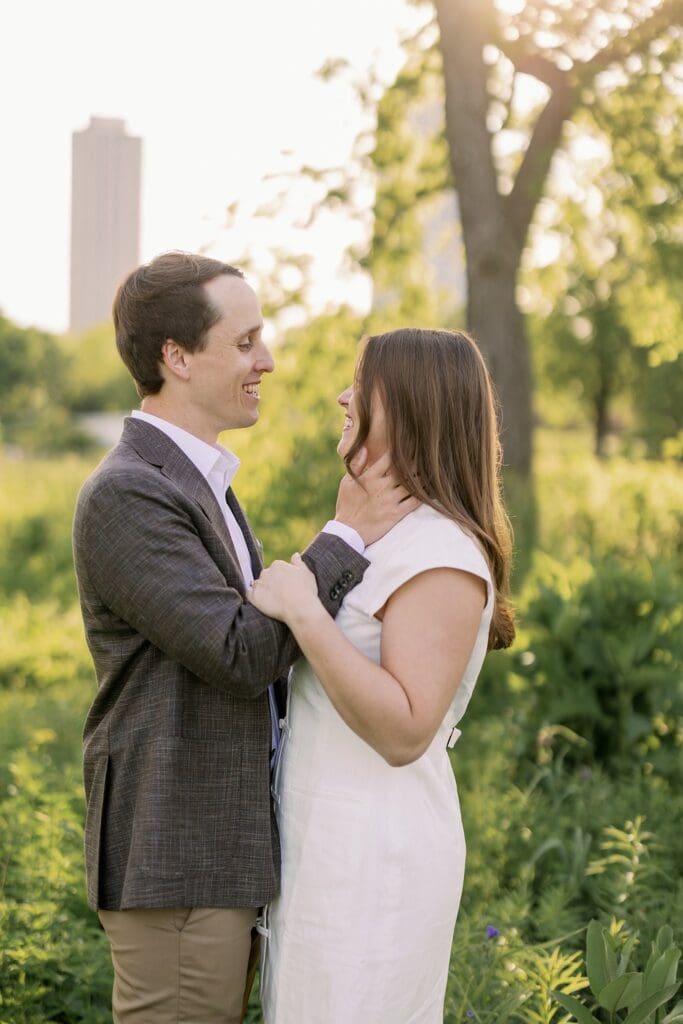 Lincoln Park Boardwalk Engagement Photos