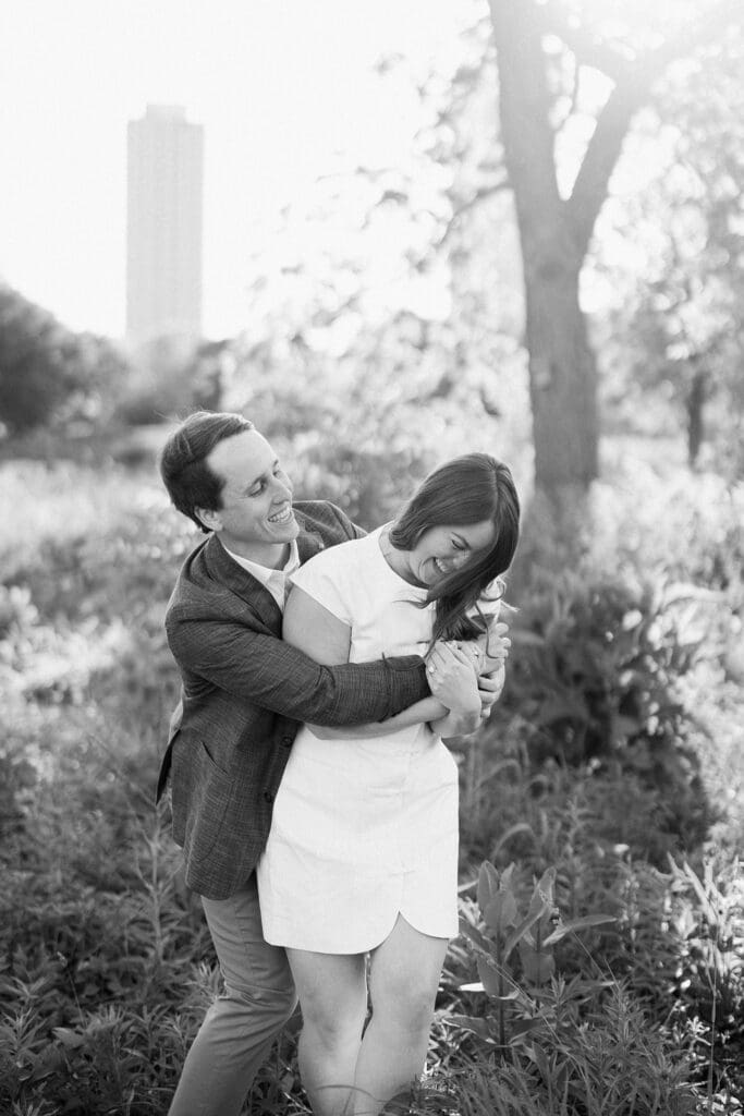 Lincoln Park Boardwalk Engagement Photos