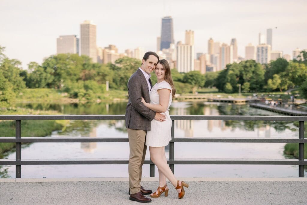 Lincoln Park Boardwalk Engagement Photos