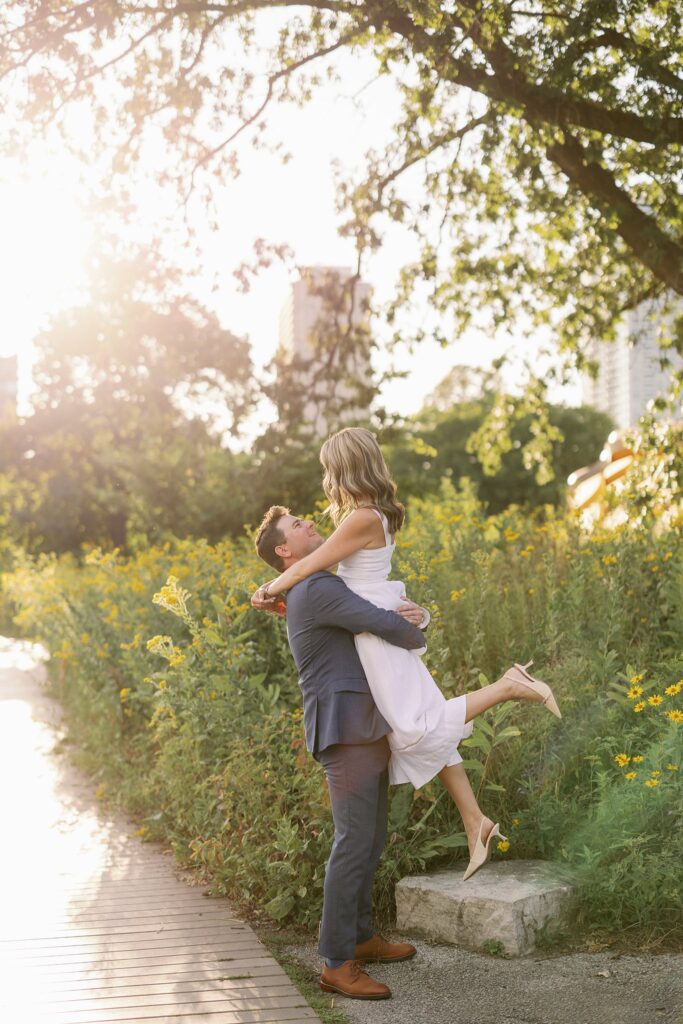 Engagement Session at Lincoln Park in Chicago